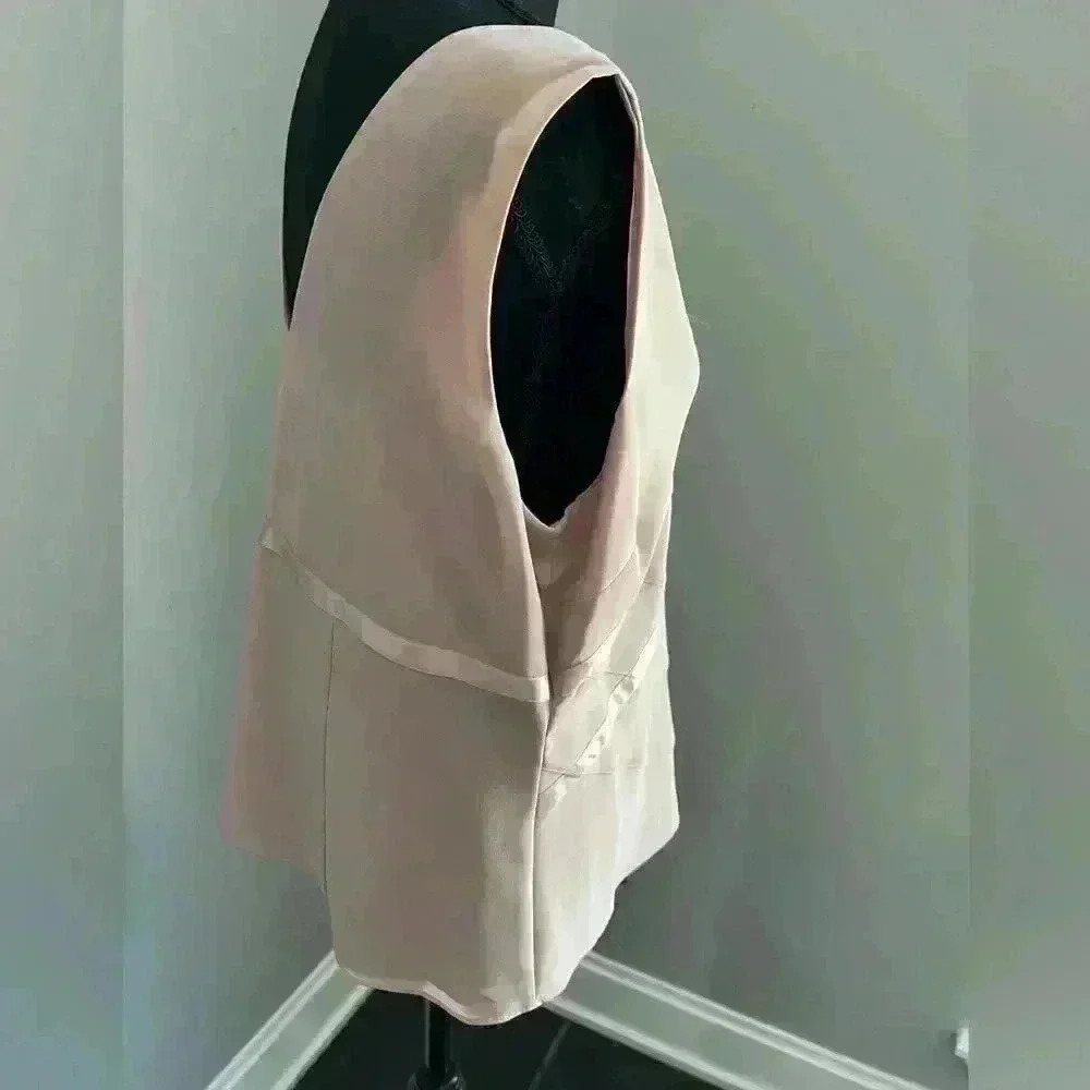 Axcess Sleeveless Blouse in Pink Women’s Sz 14 - Picture 4 of 5